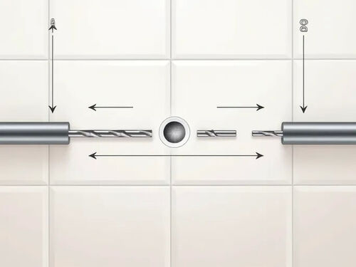latest company blog about Guide Drilling Tile for 15mm Pipes Without Cracks