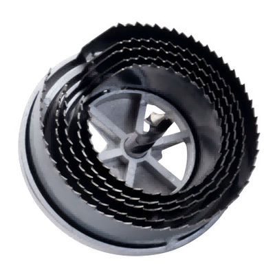 Goede prijs 5PC Multi Blade Hole Saw Kit Gezingen Geometrie 60mm 67mm 74mm 81mm 91mm online