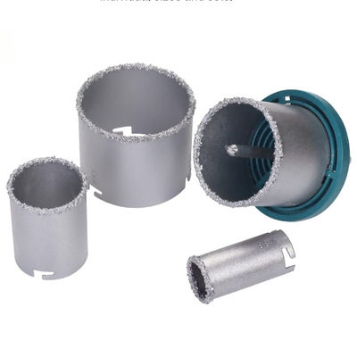 Καλή τιμή 6PC Tungsten Carbide Gritted τρύπα πριόνι με τοποθεσία πλάκα και κεντρική τρυπάνι bit σε απευθείας σύνδεση