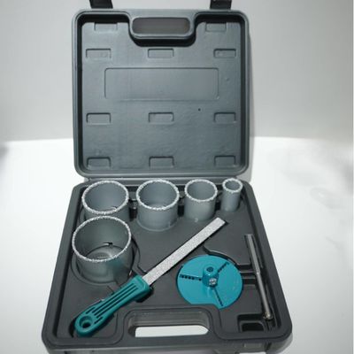 Guter Preis 140 mm A3 Stahl-Lochsäge-Kit YG8 Bohrstück Schneidkapazität 2-1/4 Wolframkarbid-Gritten-Lochsäge Online