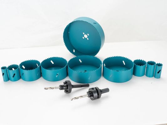 Harga yang bagus M42 Bi Matel Hole Saw Cobat8% Hss Hole Saw Cutter Set 66-69HRC on line