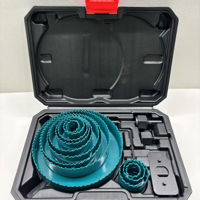 Harga yang bagus OEM 16PC 50# baja karbon tinggi lubang gergaji set hitam oksida on line