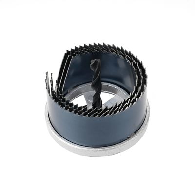 Harga yang bagus 2inch 3Pcs 65mn Steel Wood Hole Saw Kit untuk memotong lubang rapi di kayu on line