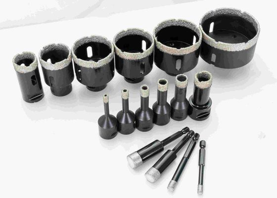 良い値段 M14 シャンク 乾燥真空 溶接 ダイヤモンド 穴 サー / ダイヤモンド タイル 穴 切断 セット オンライン