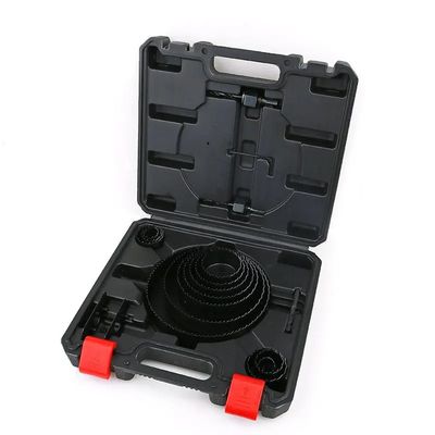 qualità 19PC Set di sega a fori in acciaio ad alto tenore di carbonio per pannelli fabbrica
