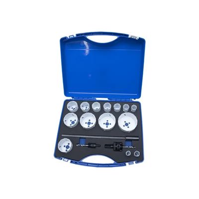 17PC Bi Metal Hole Saw Set / Hss Hole Saw Cutter Set 64-69HRC