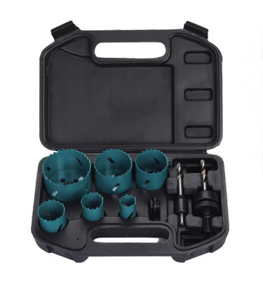 Good price 9PC Bi Metal Hole Saw Set  22-73mm 64-69HRC FOR  Wood Plastic Materials Gypsum Board online